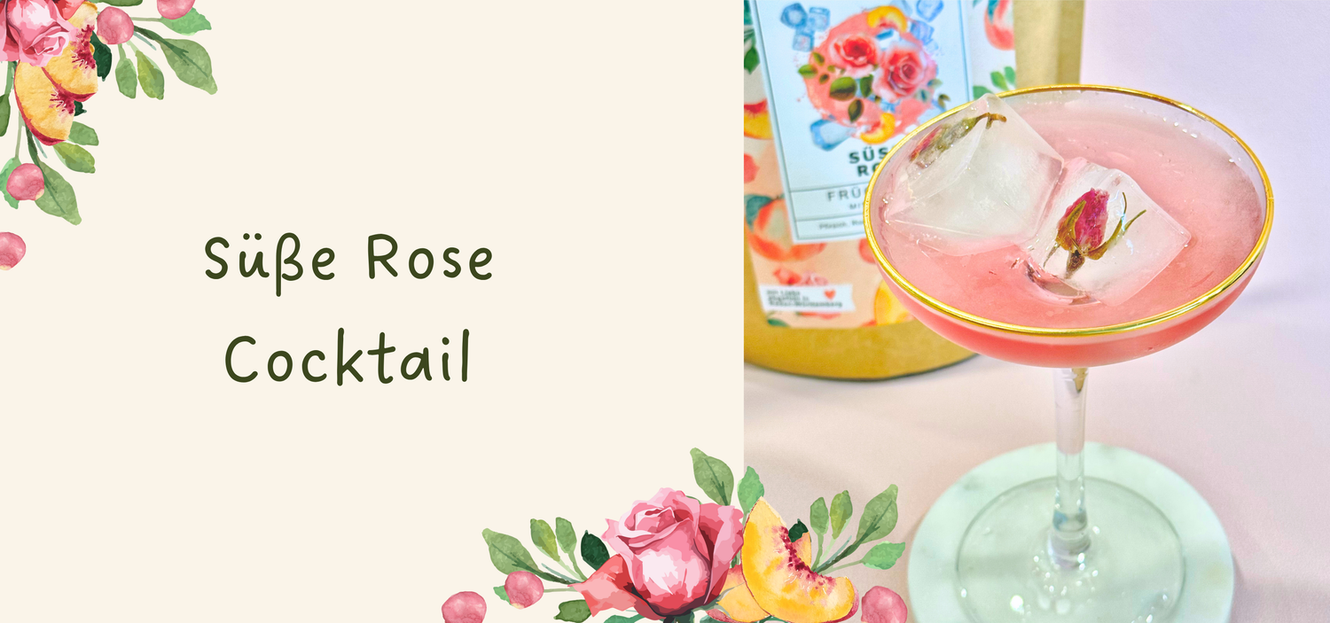 Süße Rose Cocktail