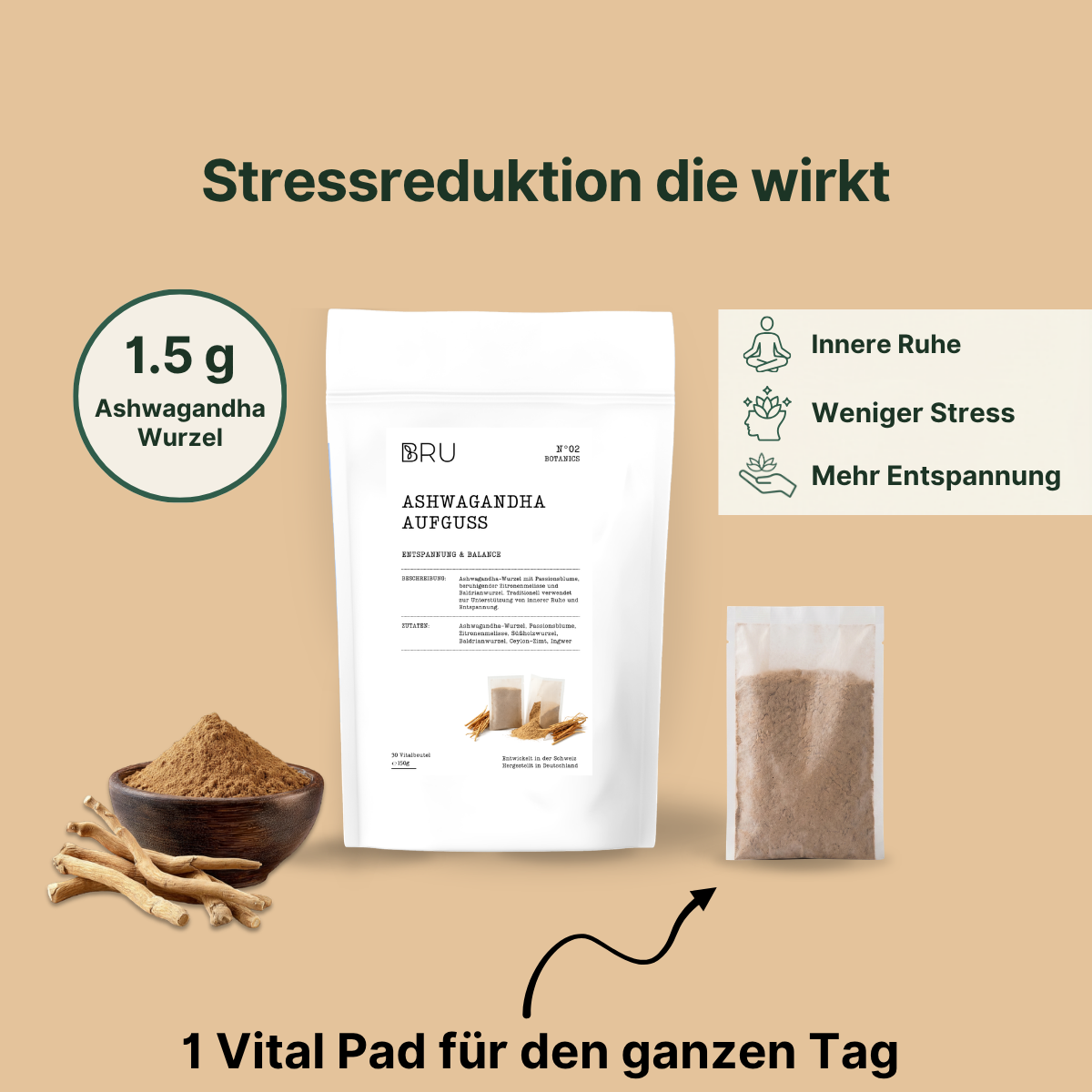 Ashwagandha · Vital Pads