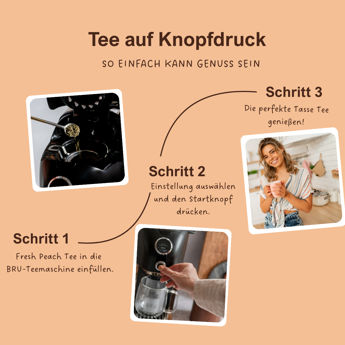 Früchtetee Fresh Peach