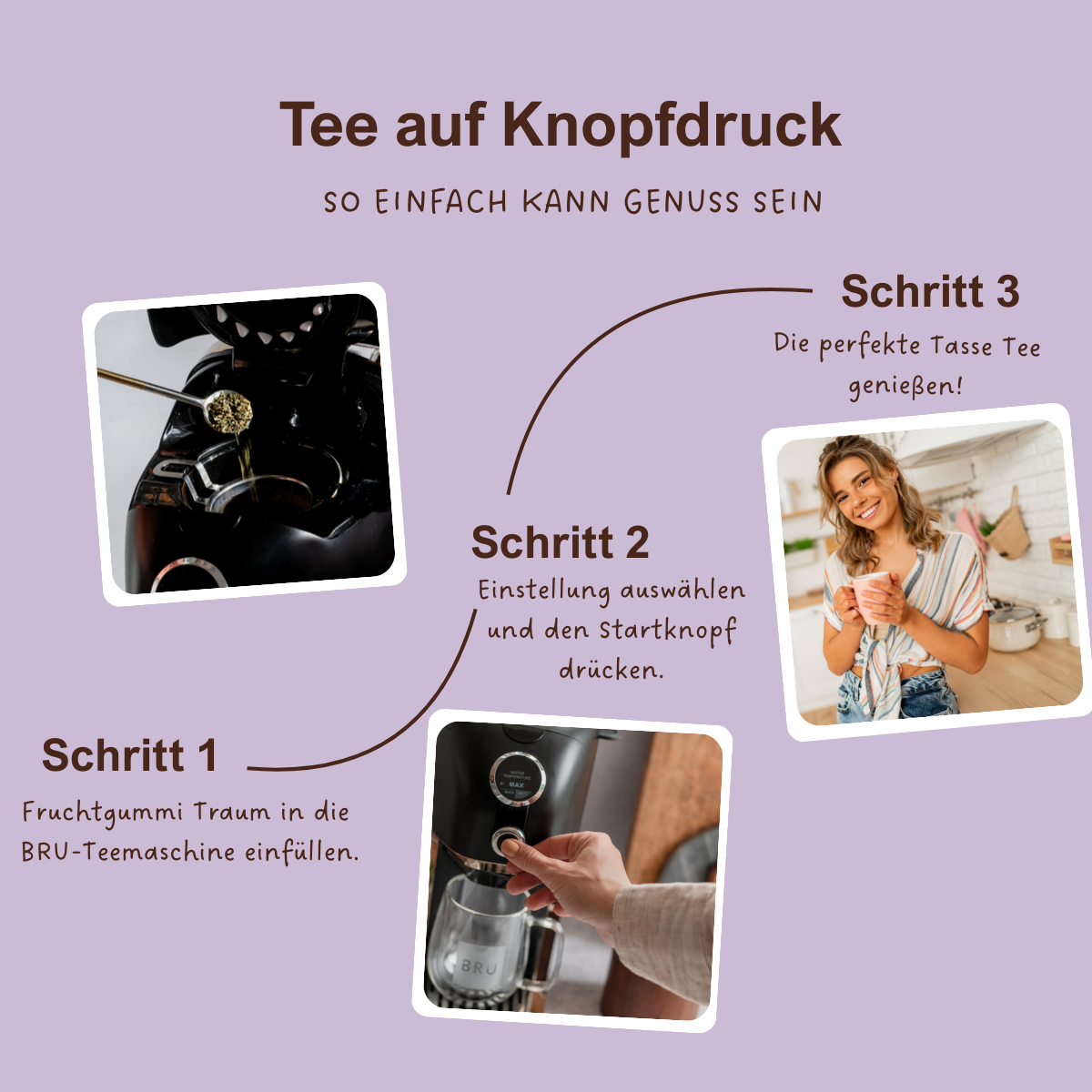 Früchtetee Fruchtgummi Traum