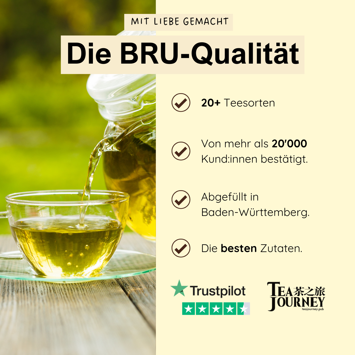 Grüntee Ingwer-Zitrone