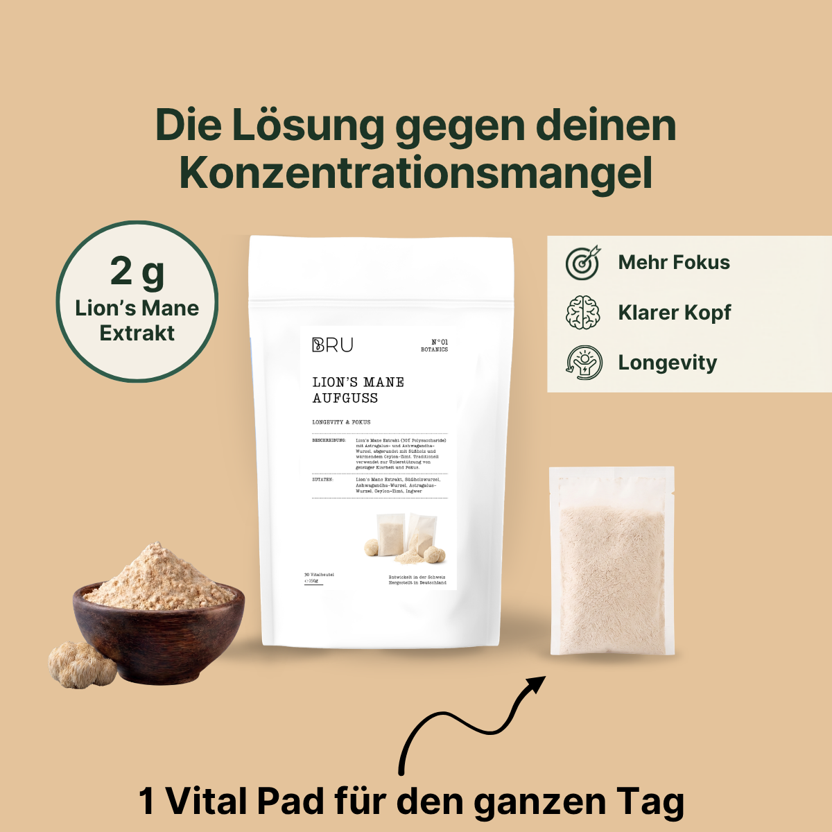 Lion's Mane · Vital Pads