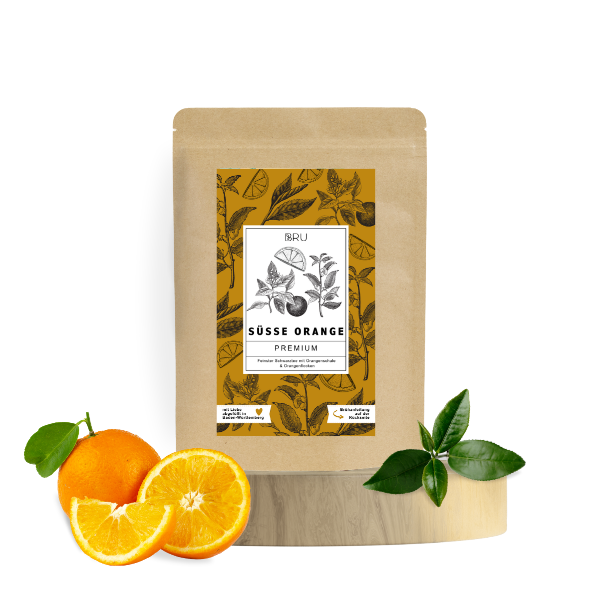 Schwarztee Süße Orange