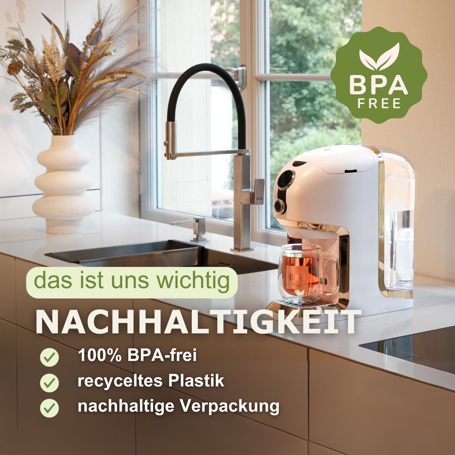 BRU Teemaschine + 50€ Gutschein