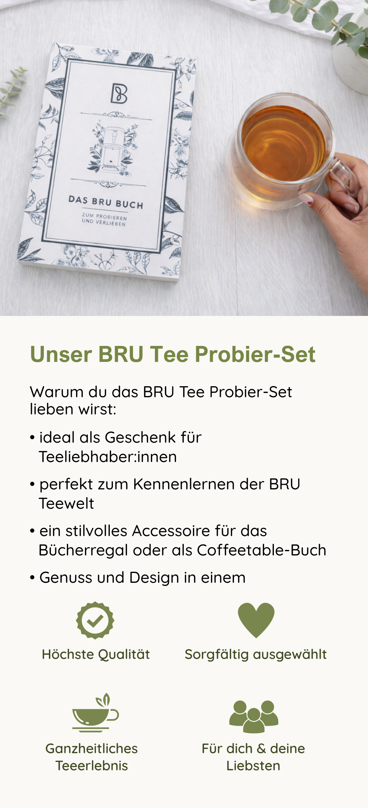 BRU Buch Set Inhalt