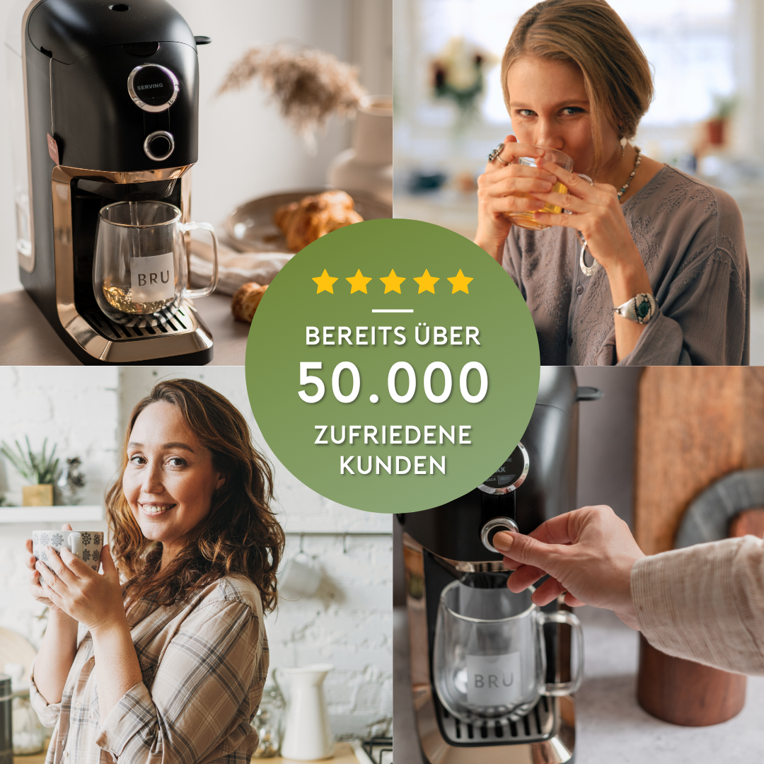 BRU Teemaschine + 50€ Gutschein