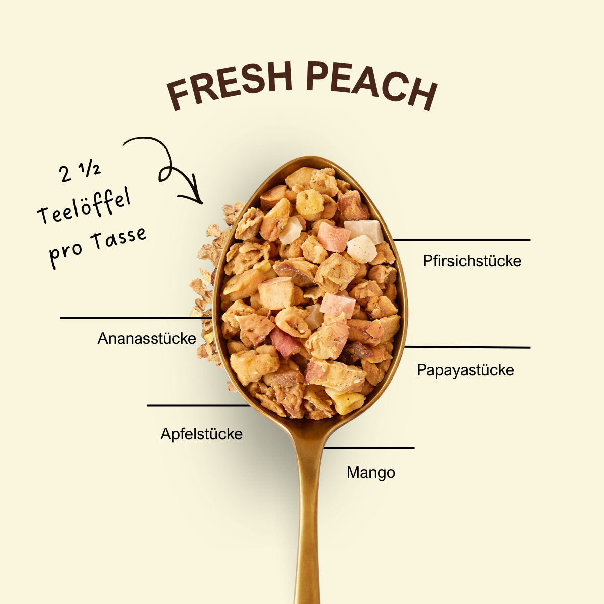Früchtetee Fresh Peach