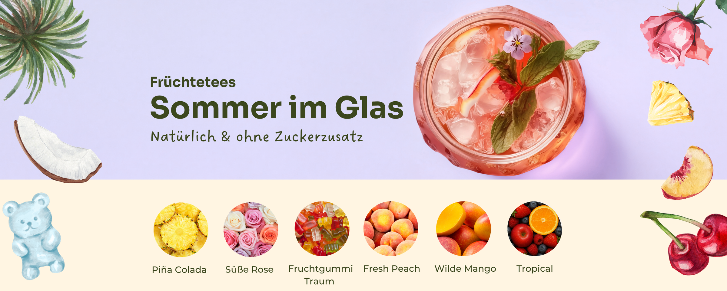 BRU Früchtetees