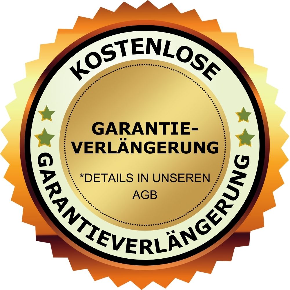 Kostenlose Garantieverlängerung