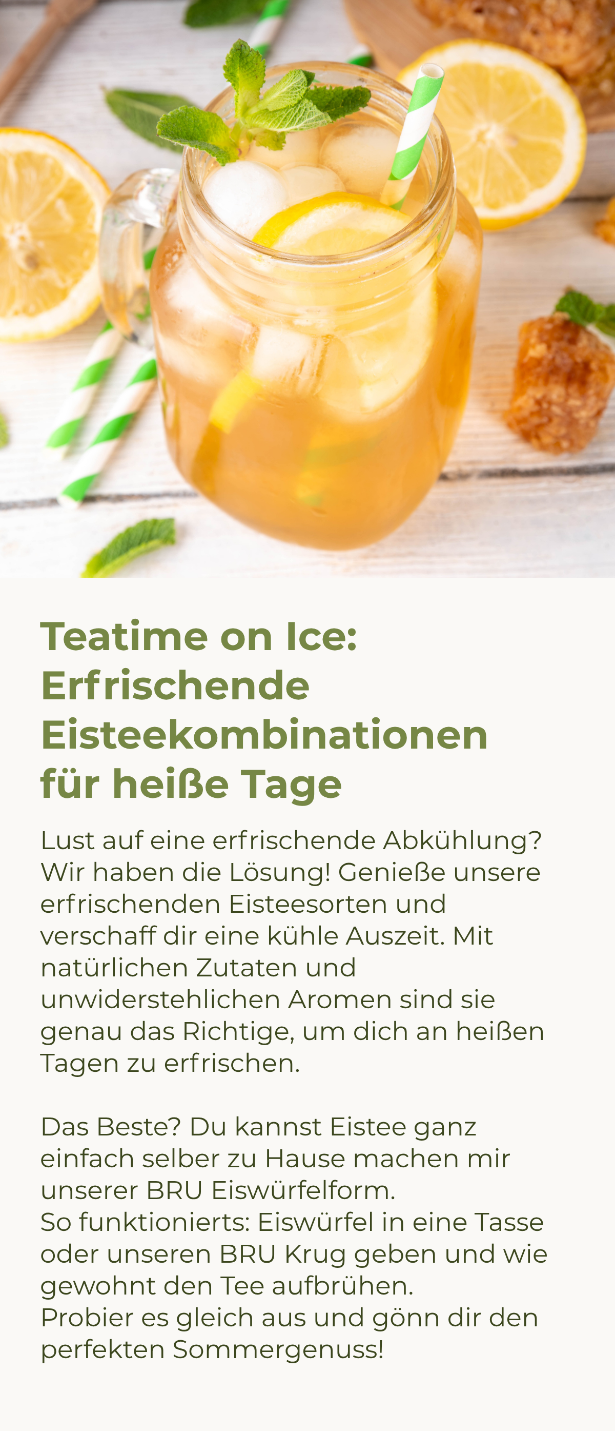 BRU Eiswürfelform