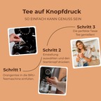 Schwarztee Süße Orange Teebeutel