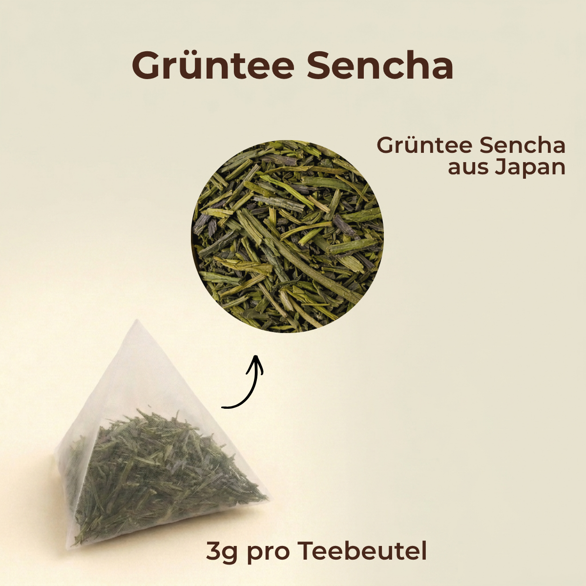 Grüntee Sencha aus Japan