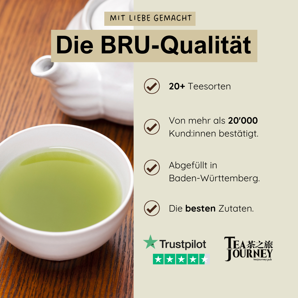Grüntee Sencha aus Japan