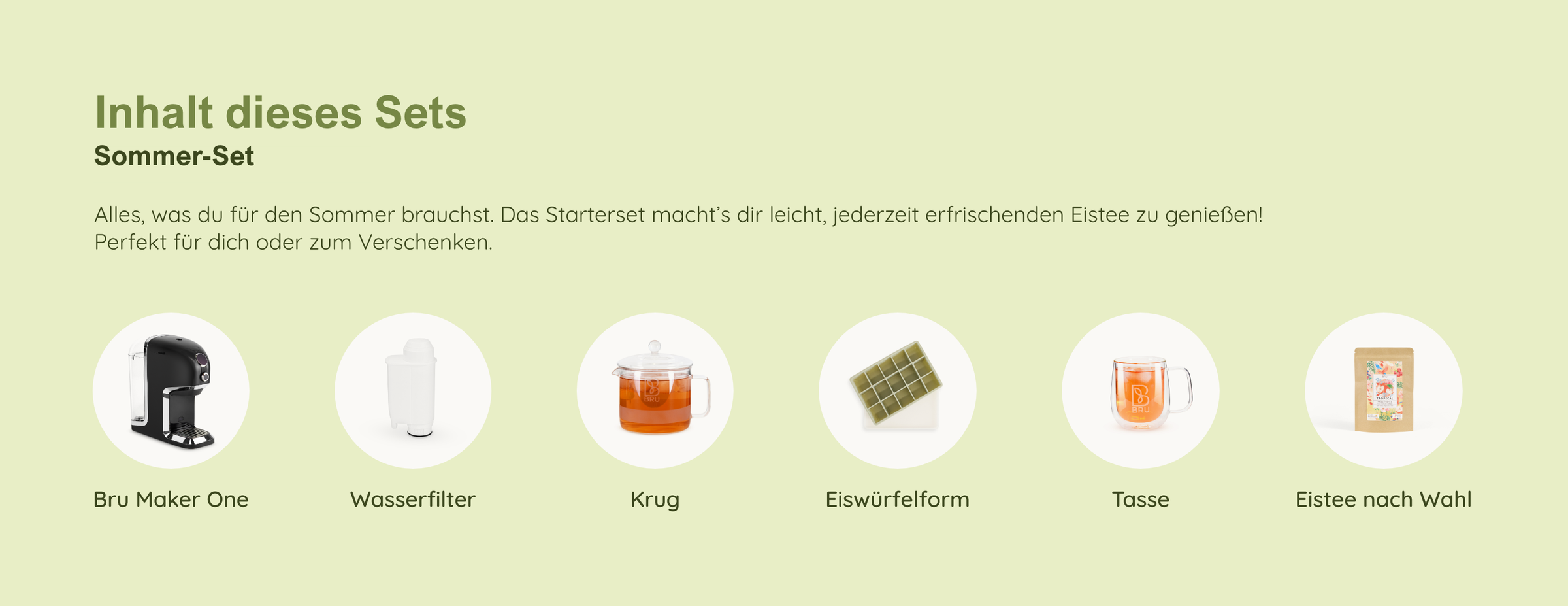 BRU Sommer Set