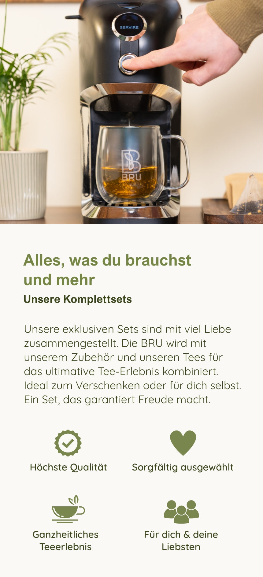 BRU Starter Set Inhalt