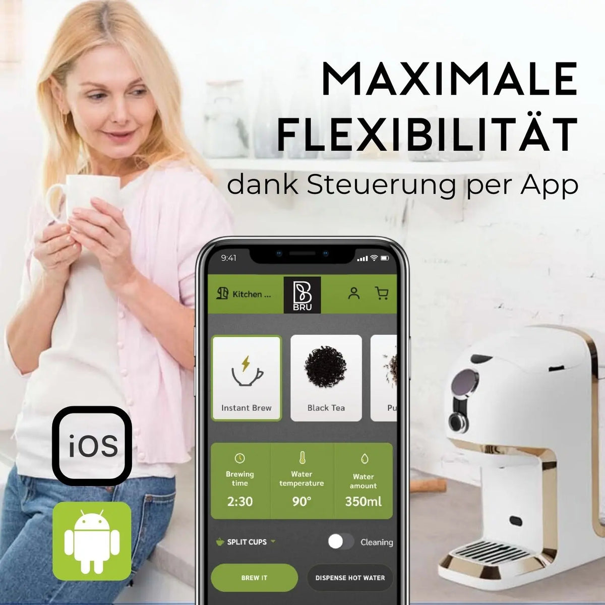 Bru Tea Teemaschine BRU Maker One