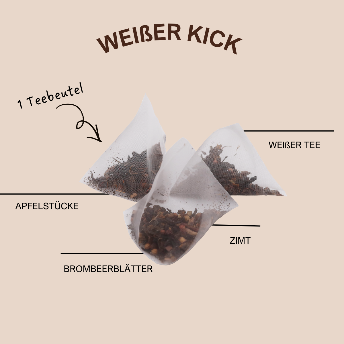 Weißer Kick