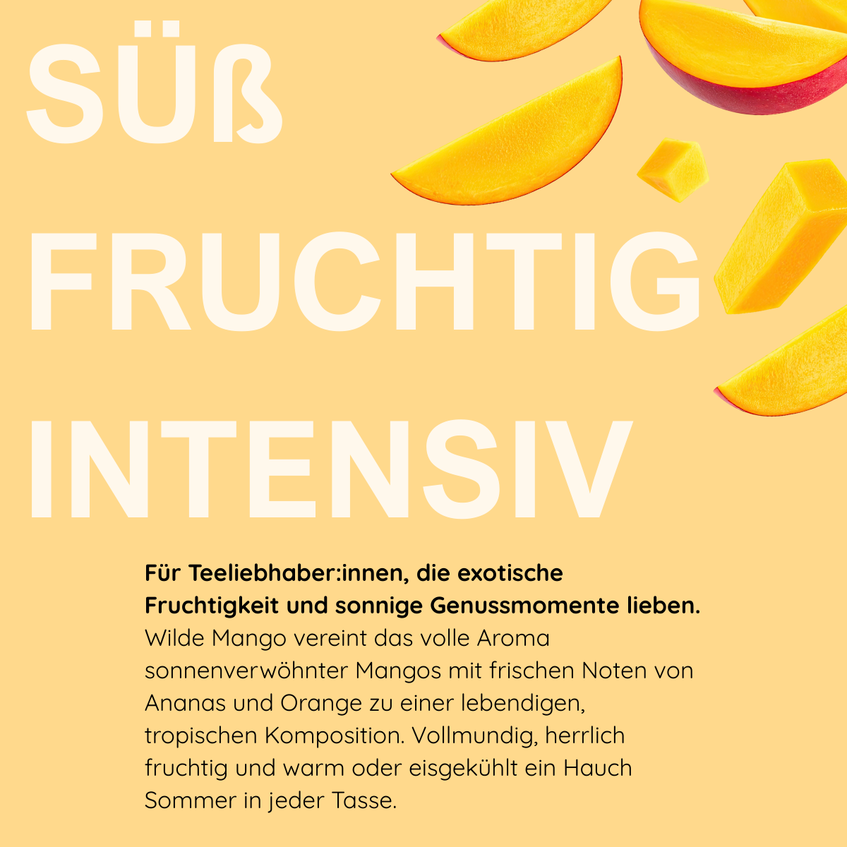 Früchtetee Wilde Mango