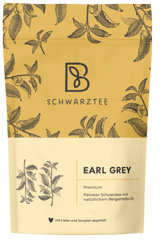BRU Schwarztee Premium Earl Grey Packung