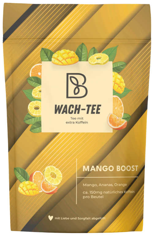 BRU Wach-Tee Mango Boost Packung